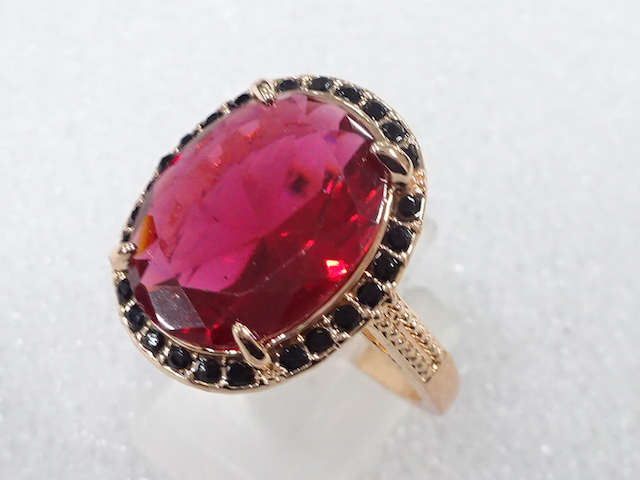 色石　指輪(19号)